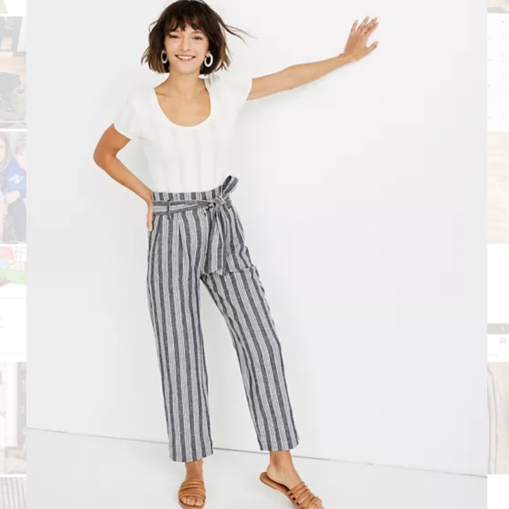 Madewell indigo pants